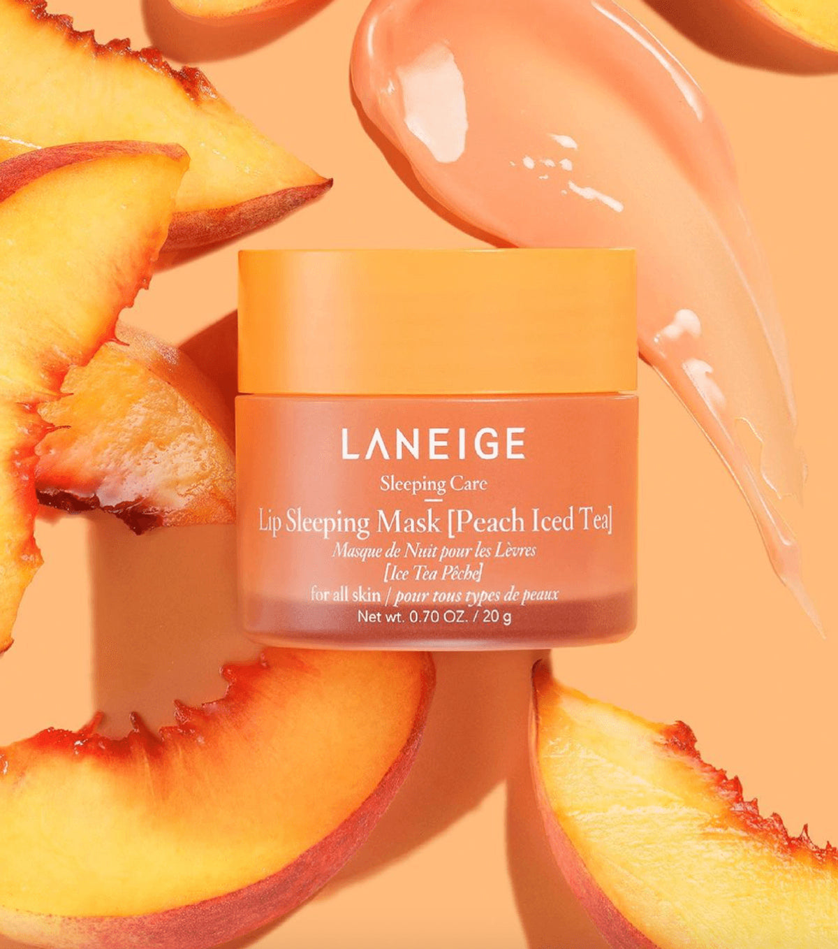 LANEIGE Lip Sleeping Mask EX 20ml #Peach Iced Tea - product image 3
