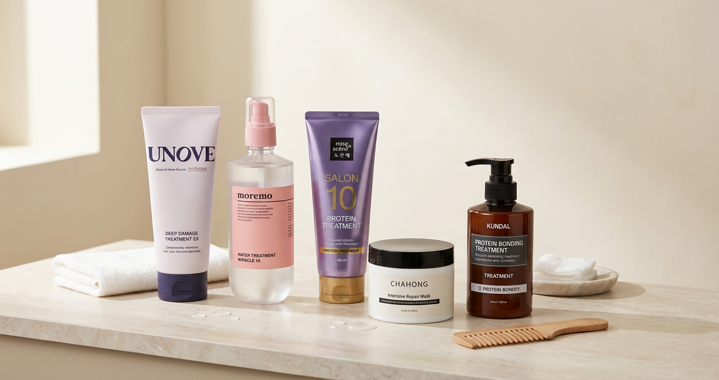 Best Korean Hair Treatments for Damaged-Looking Hair