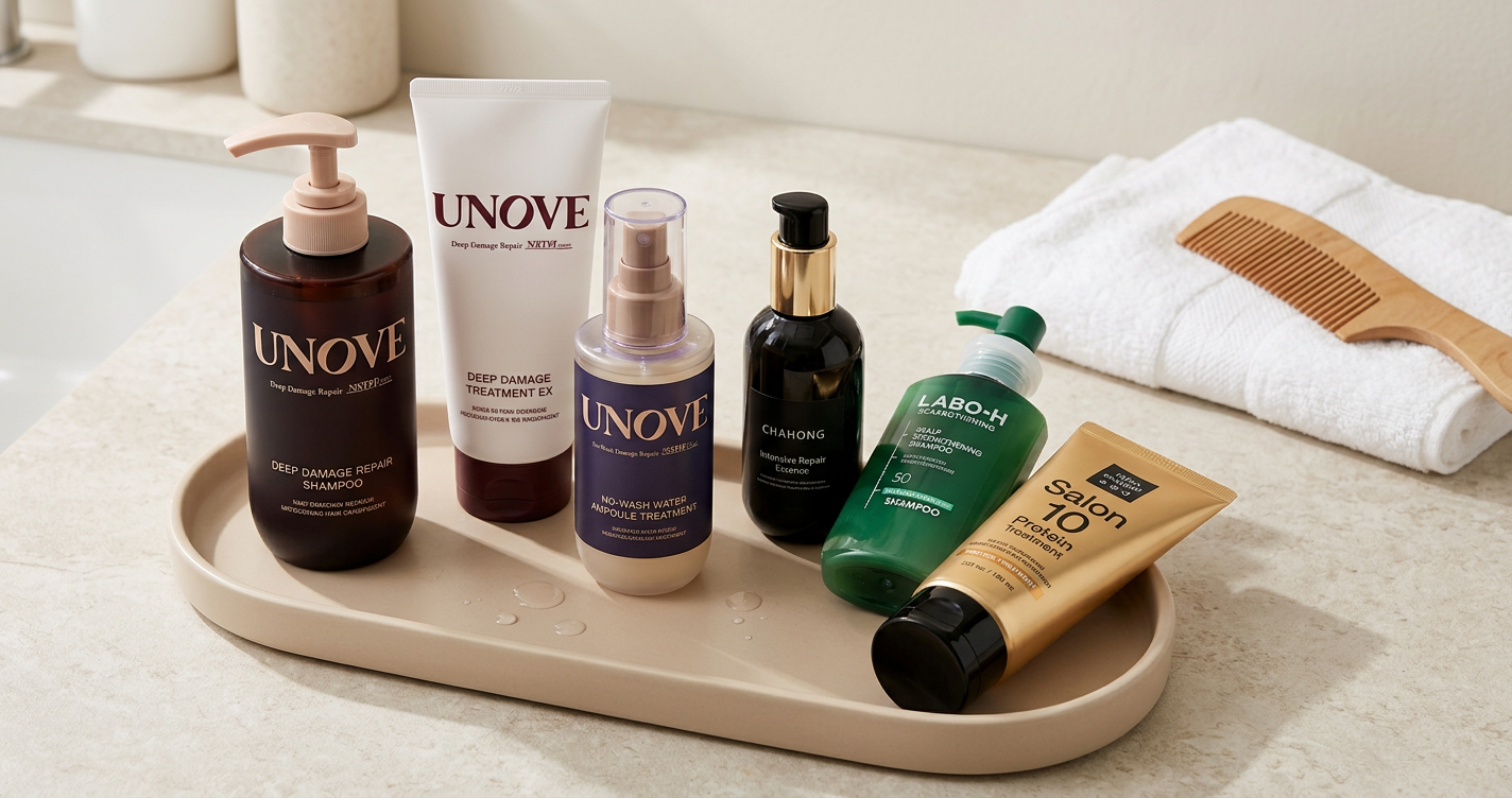 Korean Hair Care Routine for Dry and Damaged Hair