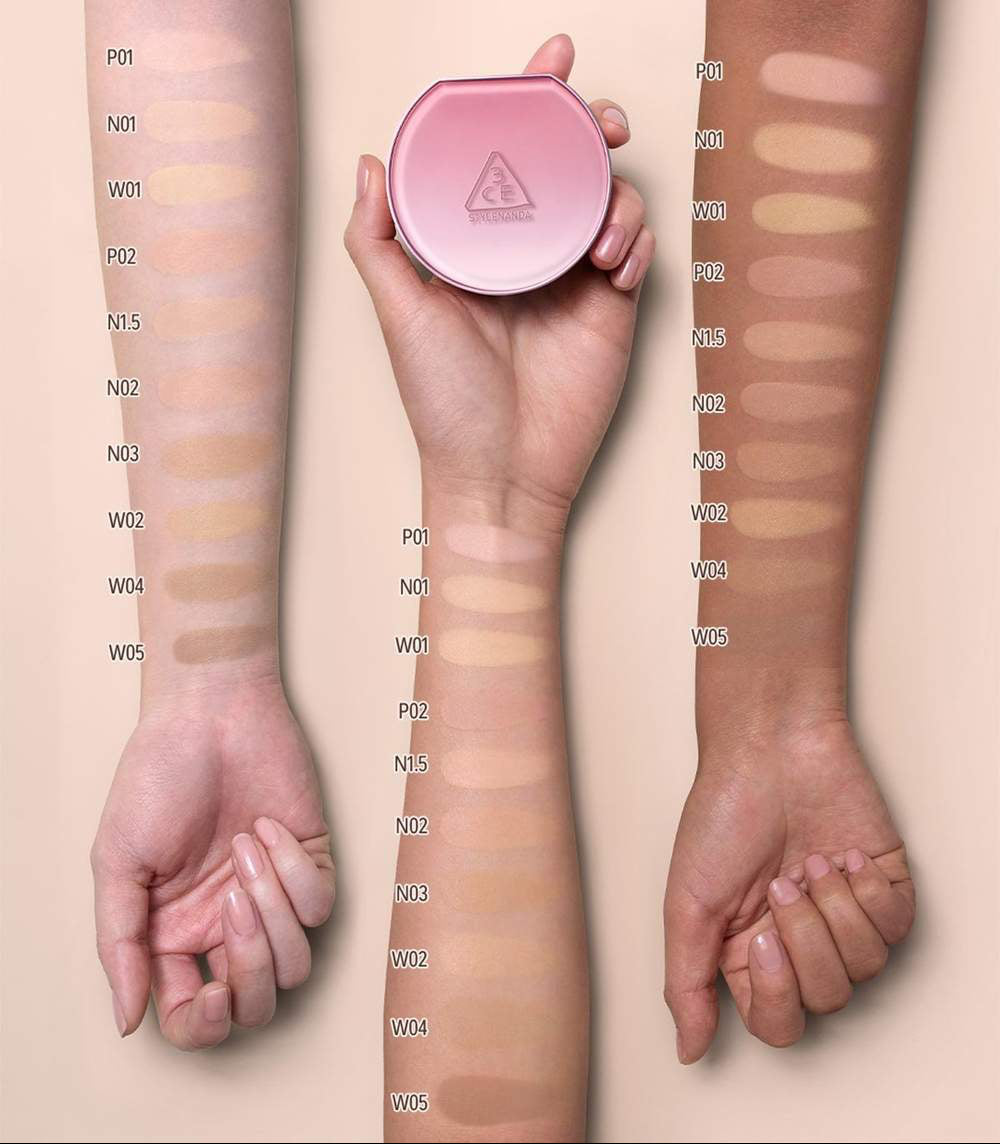 3CE Fitting Mesh Cover Cushion SPF40 PA+++ 11g (5colors) — product image 4