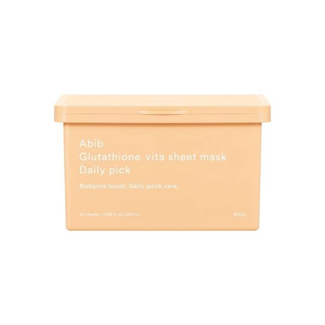 Abib Glutathione Vita Sheet Mask Daily Pick 350ml/30ea