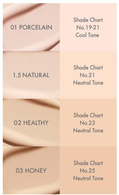 AMUSE Ceramic Skin Perfector Cushion SPF40 PA++ 15g (4 Colors)
