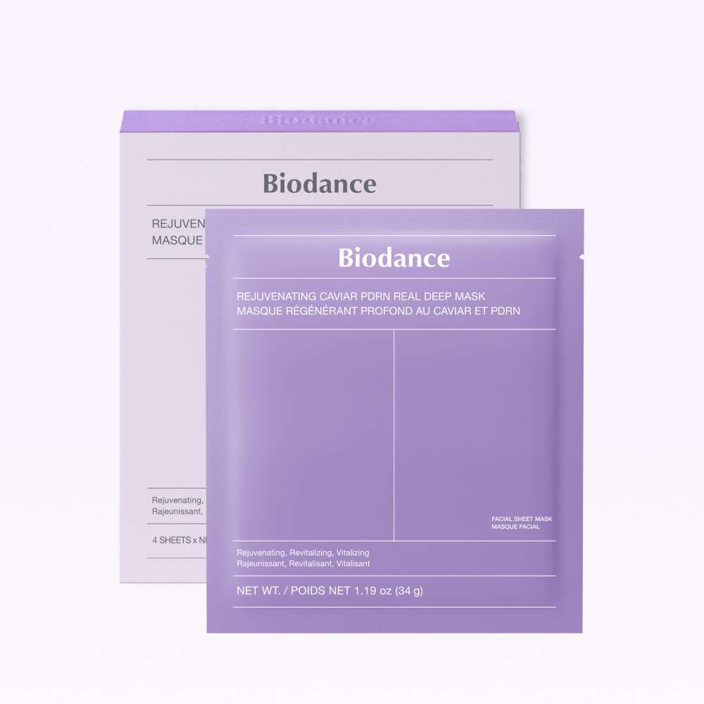 Biodance Rejuvenating Caviar PDRN Real Deep Mask 34g X 4ea