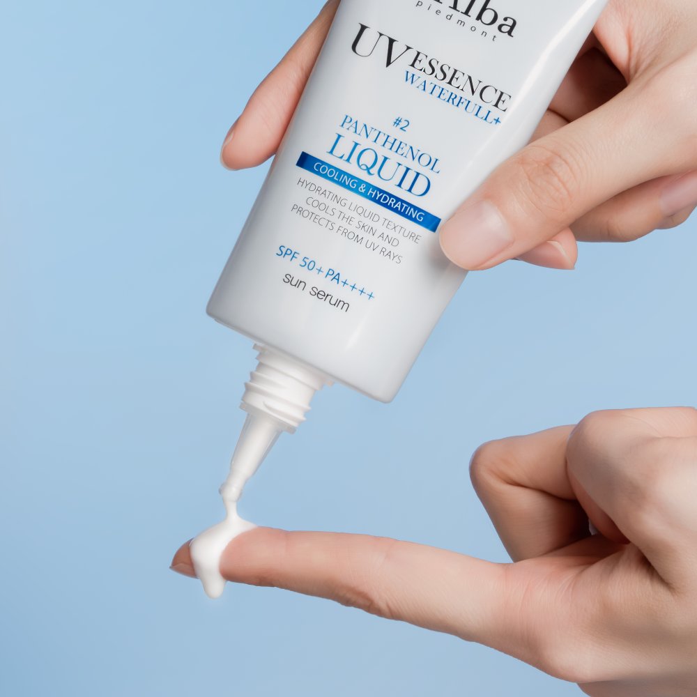 d'Alba Waterfull Panthenol Liquid Essence Sun Serum SPF50+ PA++++ 50ml — product image 4