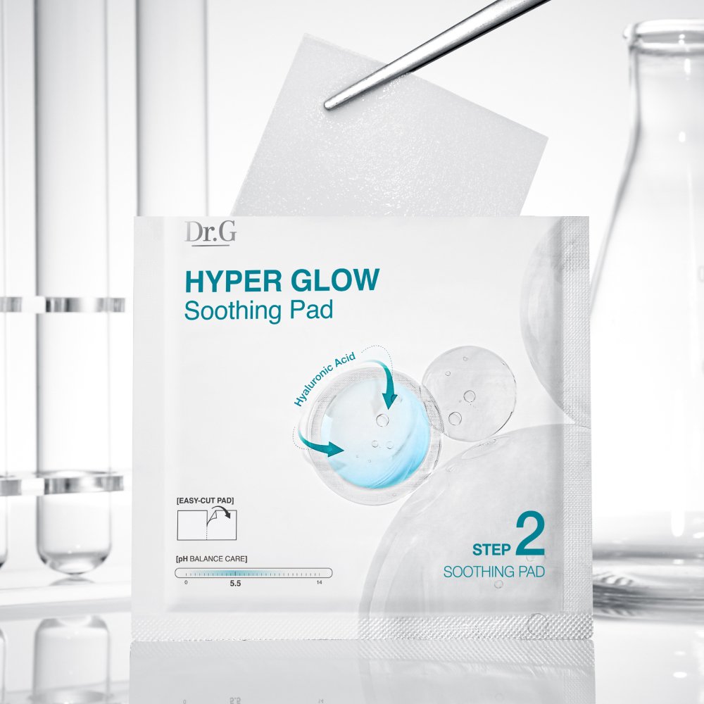 Dr.G Hyper Glow 30% Ampoule Peeling 2-Step Program (Ampoule Peeling 15ml + Soothing Pads 13g X 4ea)