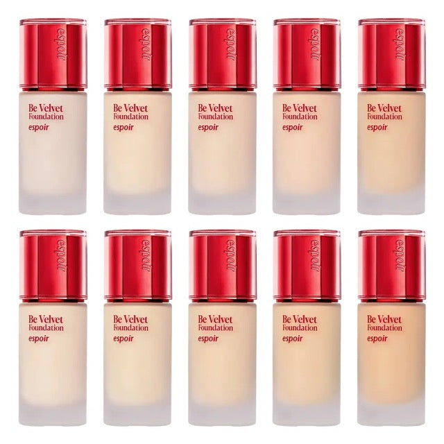 espoir Be Velvet Foundation SPF22 PA++ 30g (9colors)