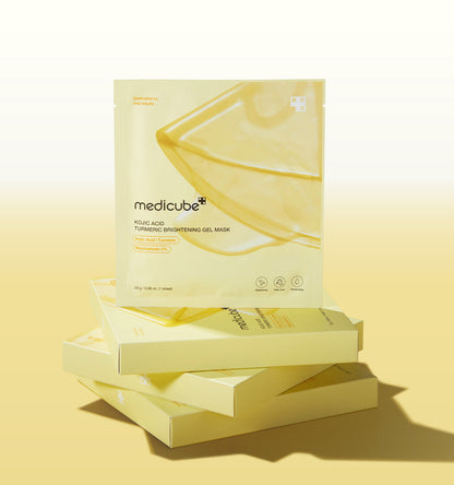 medicube Kojic Acid Turmeric Brightening Gel Mask 28g*4ea - product image 3