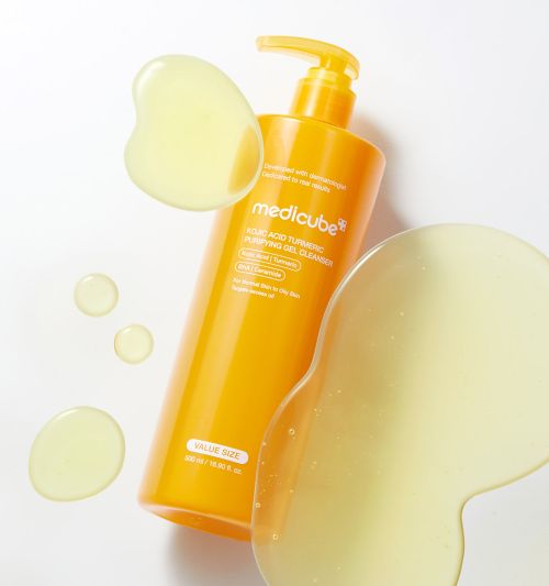 medicube Kojic Acid Turmeric Purifying Gel Cleanser 500ml - product image 4