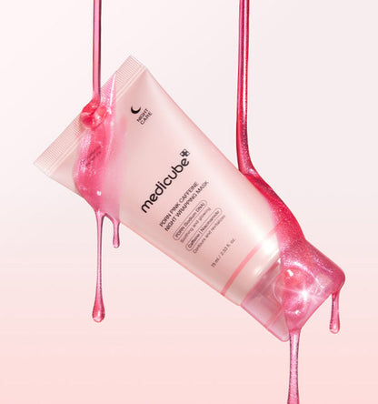 medicube PDRN Pink Caffeine Night Wrapping Mask 75ml - product image 3