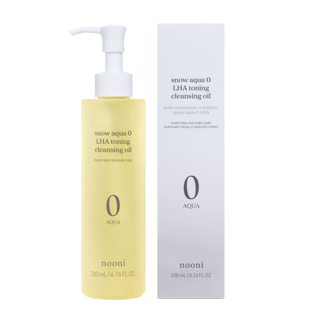 nooni Snow Aqua 0 LHA Toning Cleansing Oil 200ml