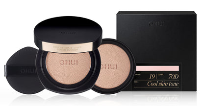 O HUI Ultimate Cover Denier Cushion SPF50+ PA+++ Set 13g+13g(refill) (9colors) - product image 4
