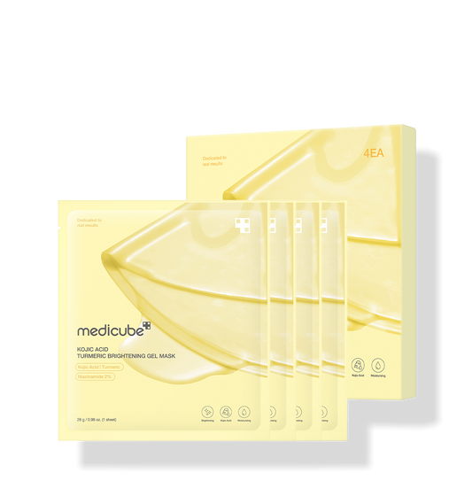 medicube Kojic Acid Turmeric Brightening Gel Mask 28g4ea