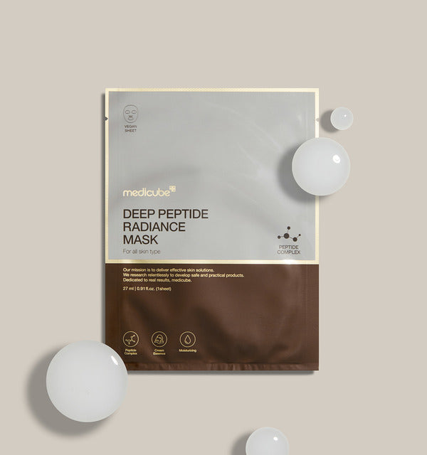 medicube Deep Peptide Radiance Mask 27g X 5ea