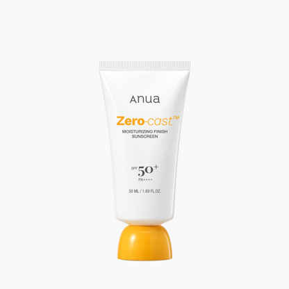 Anua Zero-Cast Moisturizing Finish Sunscreen 50ml
