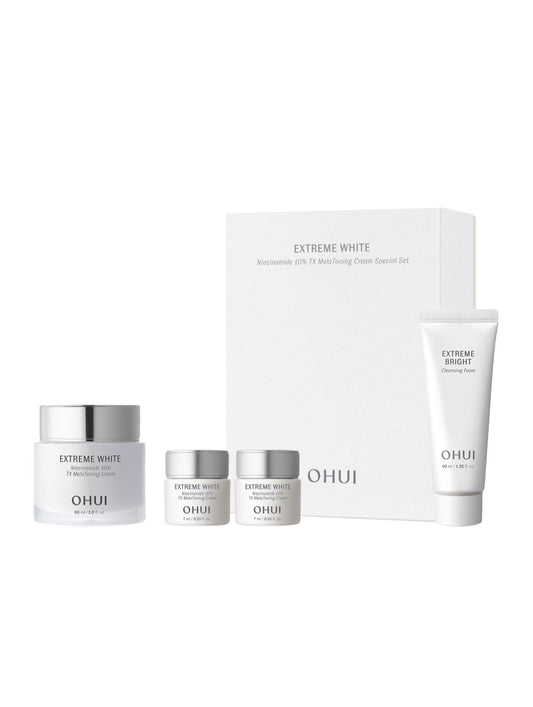 O HUI EXTREME WHITE Niacinamide 10 TX Mela Toning Cream Special Set