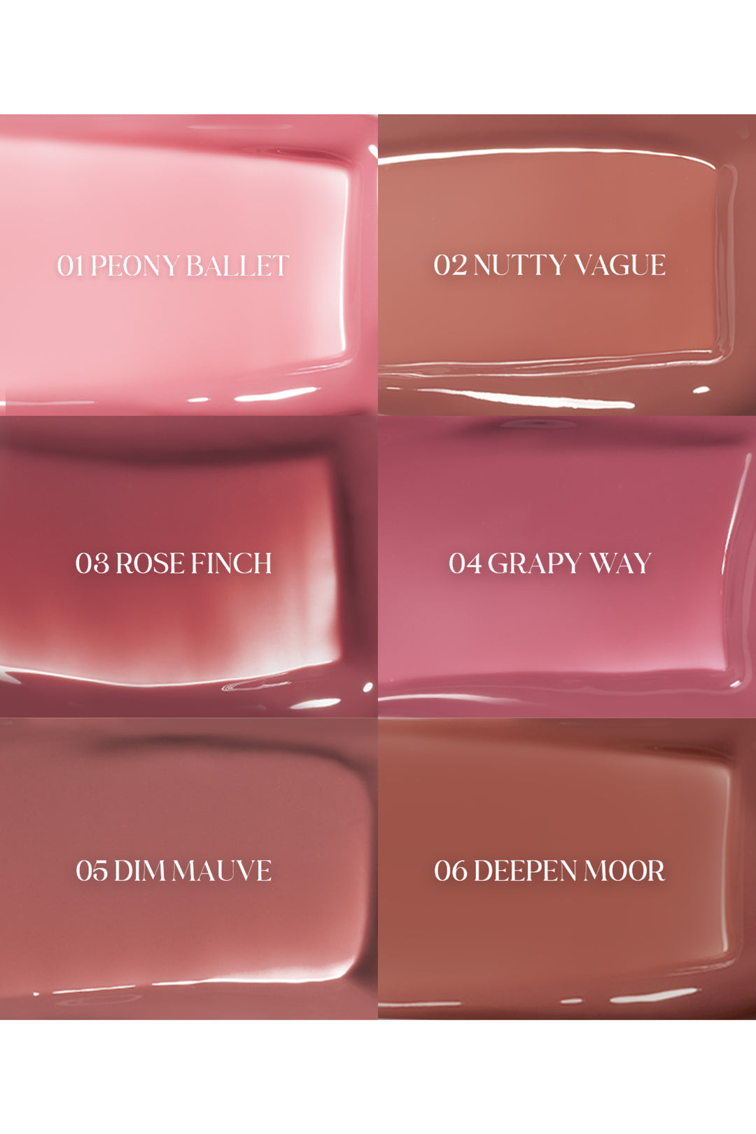 rom&nd Glasting Color Gloss 4g (6 Colors) - product image 3