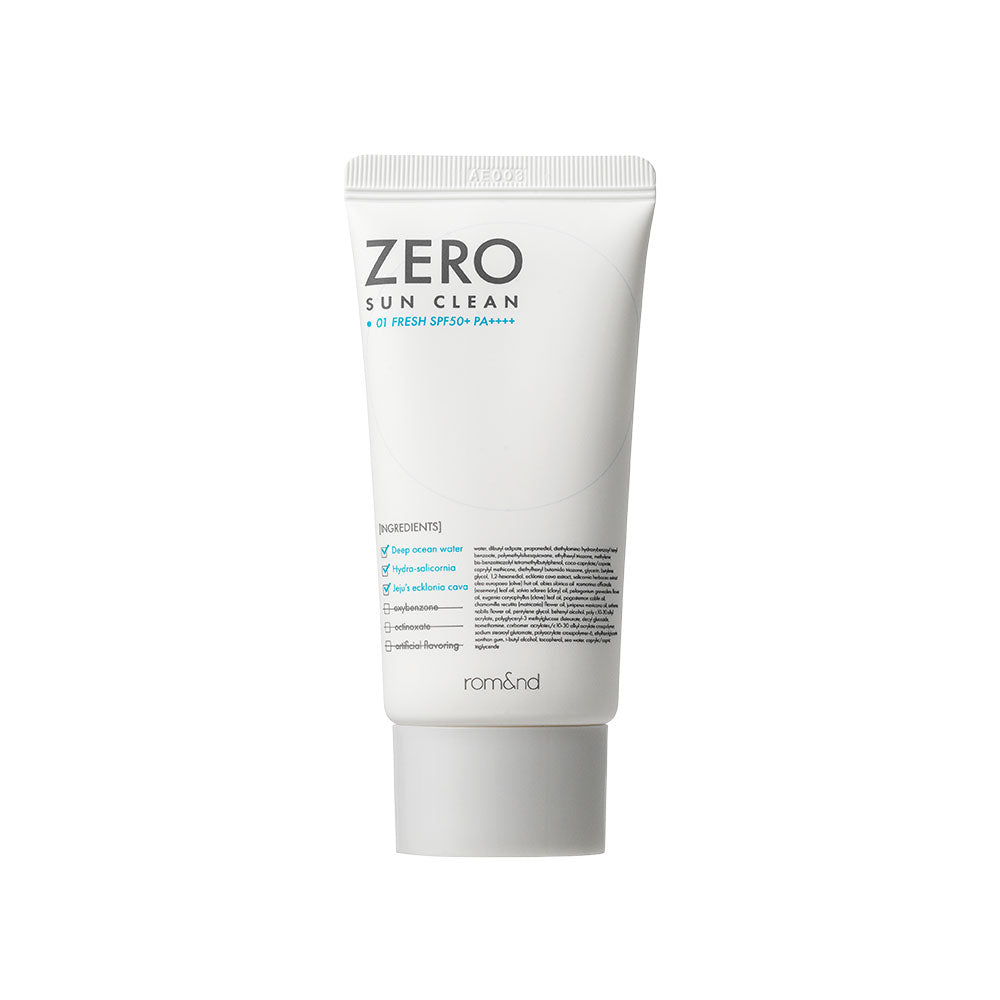 rom&nd ZERO SUN CLEAN 50ml, SPF 50+, PA++++ - product image 5