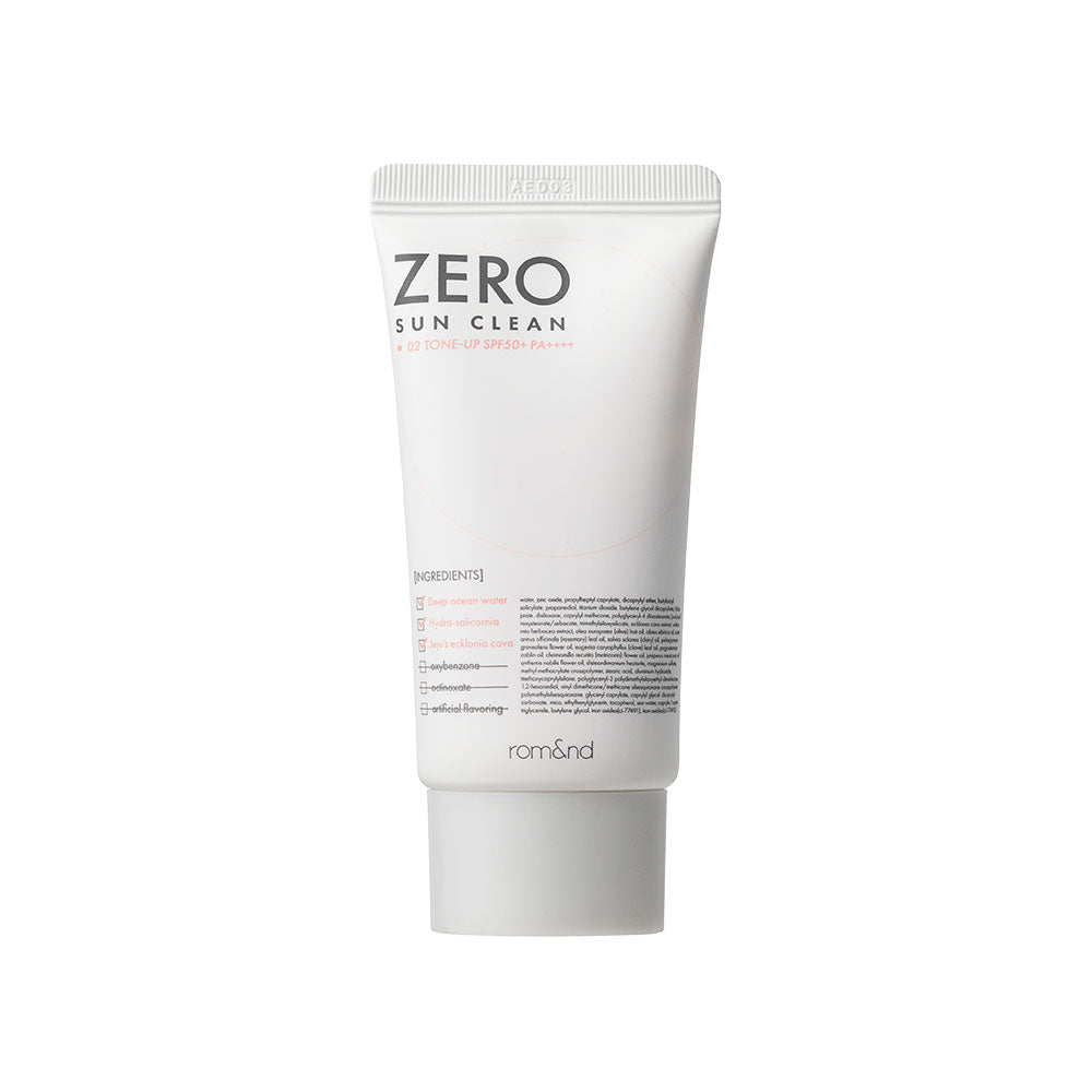rom&nd ZERO SUN CLEAN 50ml, SPF 50+, PA++++ - product image 6