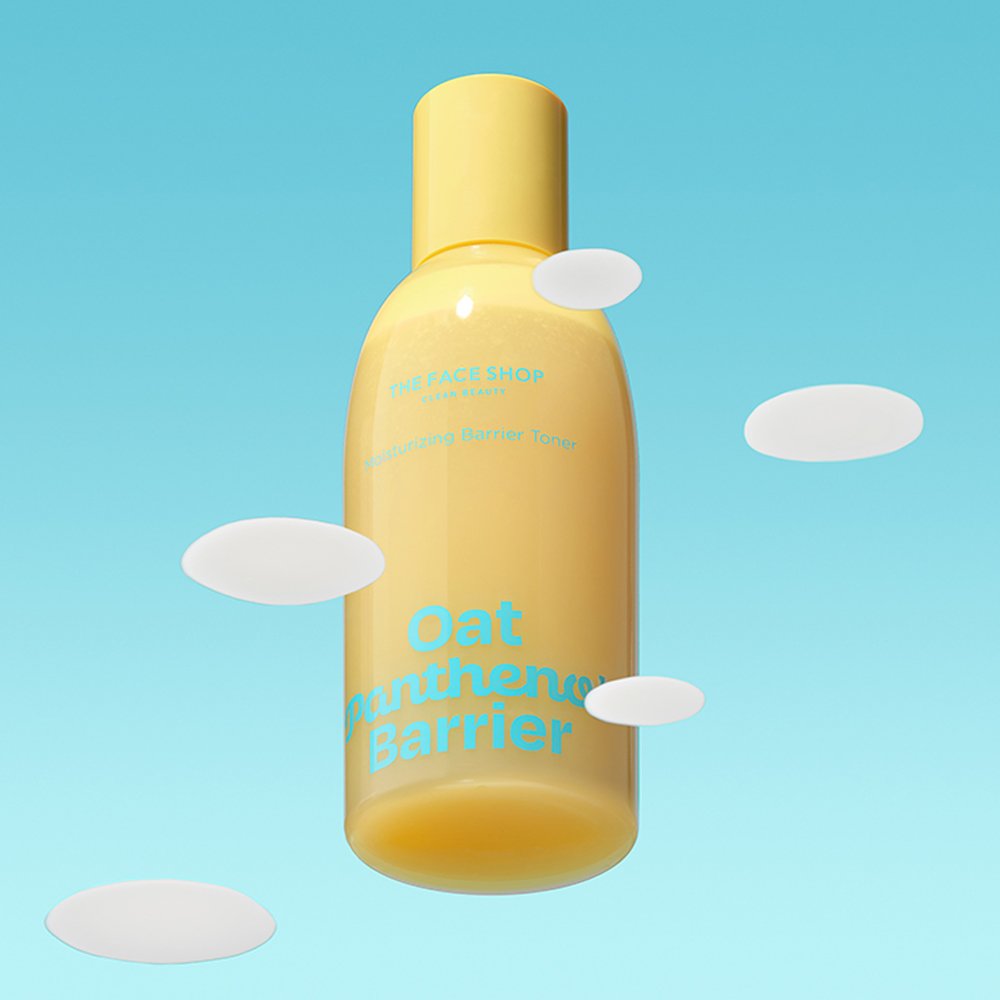 THE FACE SHOP Oat Panthenol Barrier Moisturising Barrier Toner 250ml