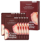 THE FACE SHOP Real Nature Plus Peach Collagen Gel Mask 20ml X 10ea