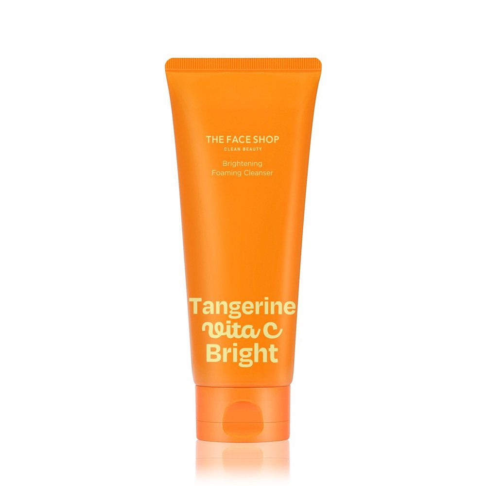 THE FACE SHOP Tangerine Vita C Brightening Foaming Cleanser 150ml