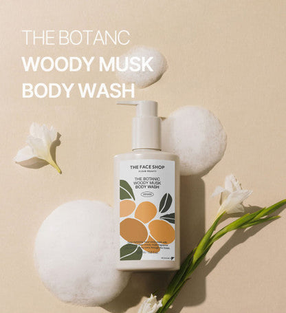 THE FACE SHOP THE BOTANIC WOODY MUSK BODY WASH 350ml - product image 3