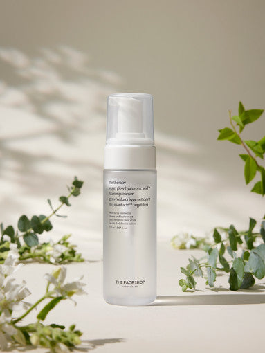 The Face Shop The Therapy Vegan Glow Hyaluronic Acid Foaming Cleanser 150ml - product image 3