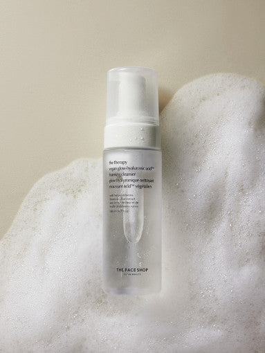 The Face Shop The Therapy Vegan Glow Hyaluronic Acid Foaming Cleanser 150ml - product image 4