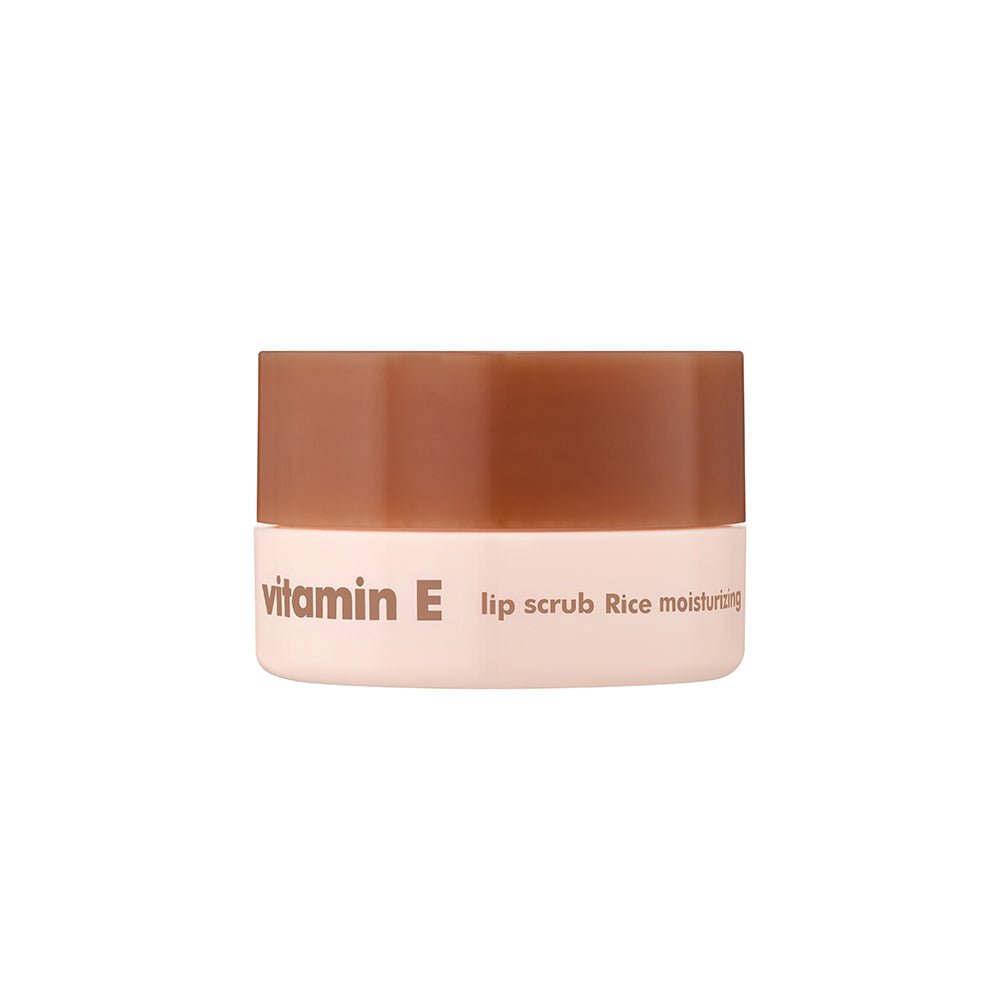 THE FACE SHOP Vitamin E Lip Scrub 14g #Rice