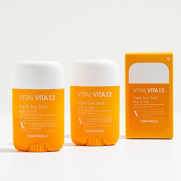 TONYMOLY Vital Vita 12 Fresh Sun Stick
SPF50 PA++++ 22g